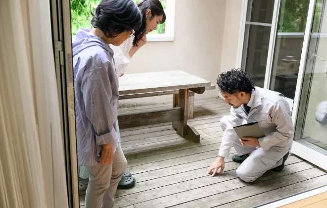 担当者が変わらない安心